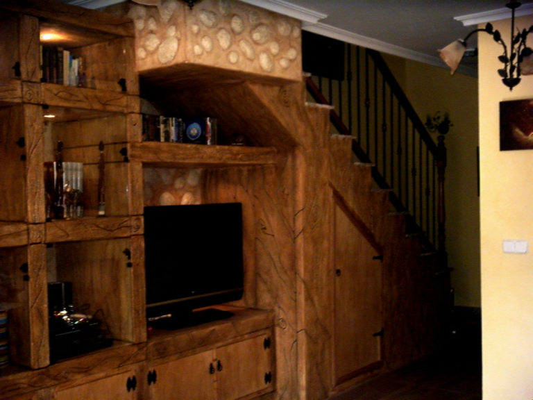 Mueble de obra decorativo